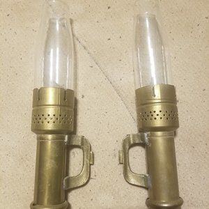 Antique wall sconces